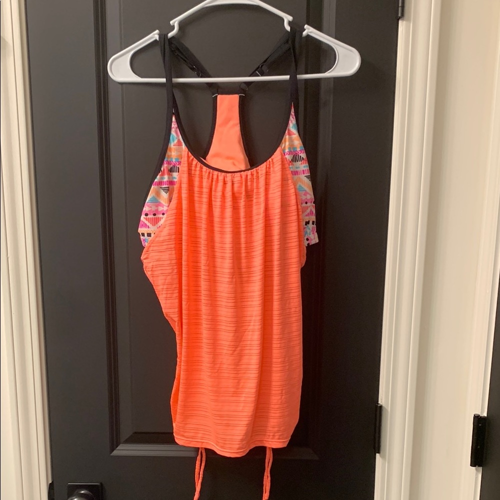 Women’s tankini swim top.